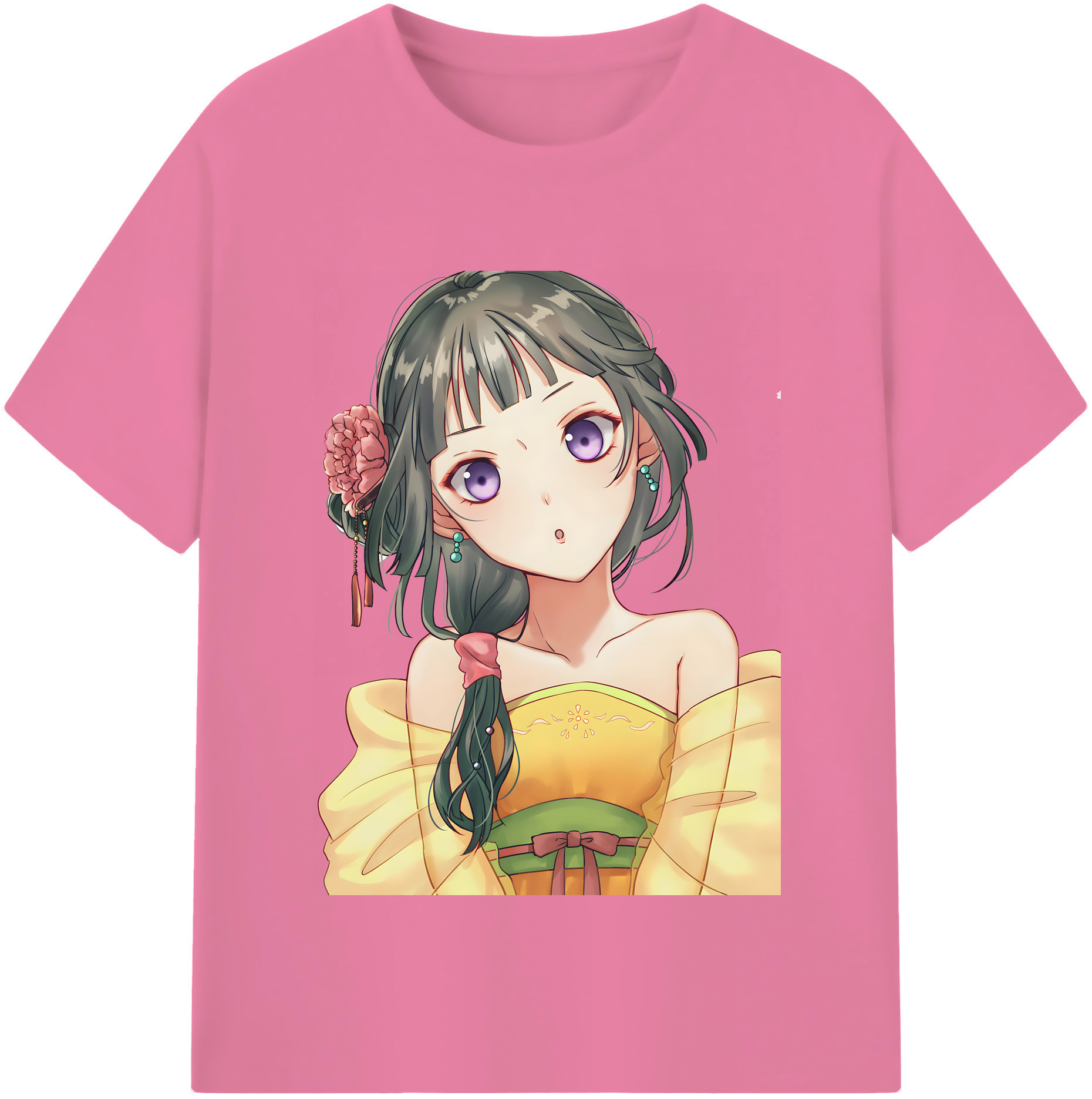 （画像用） 薬屋のひとりごと The Apothecary Diaries 綿100％半袖Tシャツ（フロントプリント）